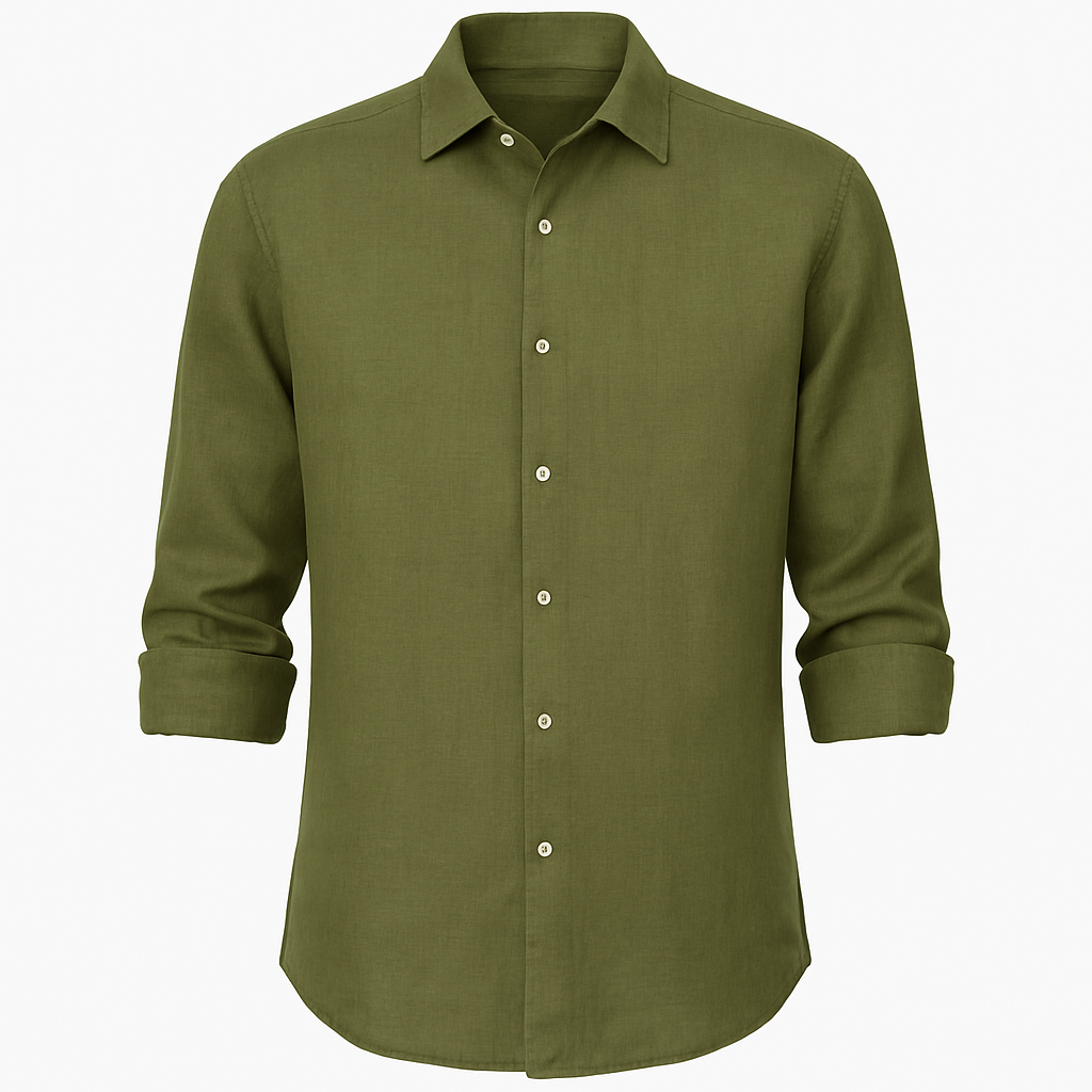 Linen Freizeit Hemd - Tromven Hemden